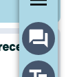 The Hide original transcript button